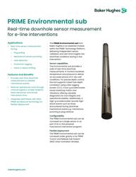 PRIME Environmental Sub Spec Sheet