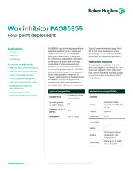 Wax-inhibitor-pao85855-pour-point-depressant-spec