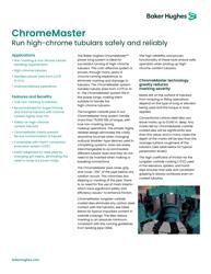 ChromeMaster Spec Sheet