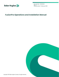 FusionPro Operations and Installation Manual