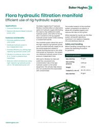 Flora Hydraulic Manifold System 7.31.25