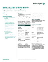 BPR23025R demulsifier